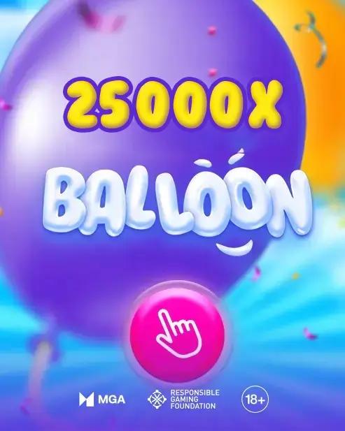 Balloon de Smartsoft Gaming: globo inflándose y multiplicador en pantalla